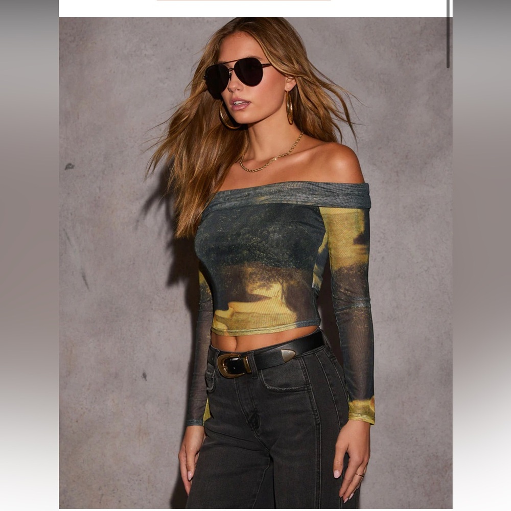Vicki Dreams only off shoulder top